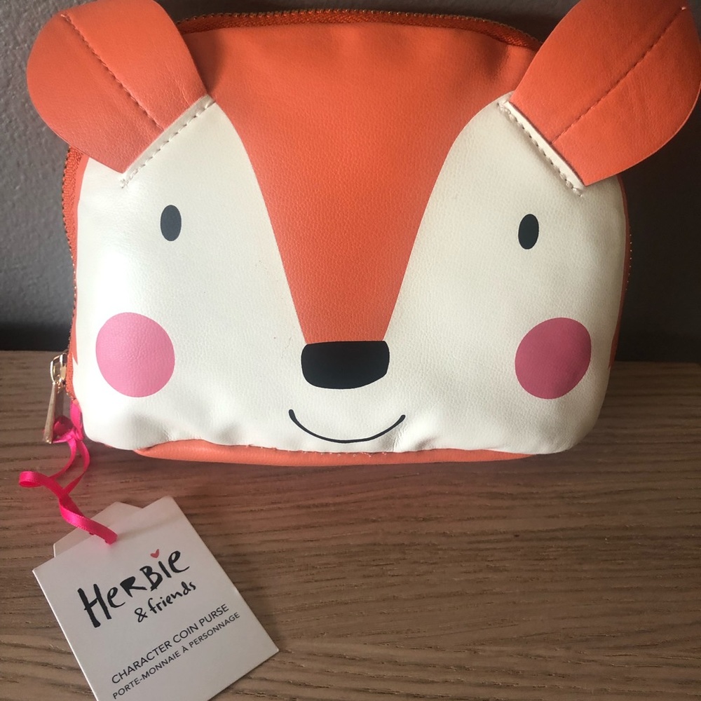 Fox large coin purse